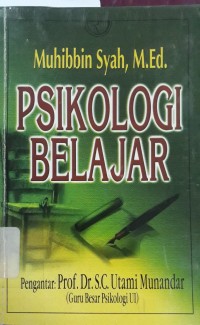Image of Psikologi Belajar