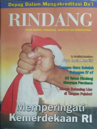 Image of Rindang Nomor 01 Tahun XXXIII, Agustus 2007