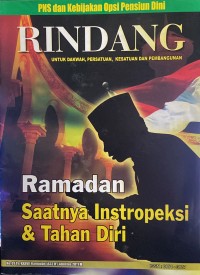 Image of Rindang Nomor 01 Tahun XXXVII, Agustus 2011