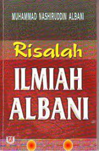 Image of Risalah ilmiah albani