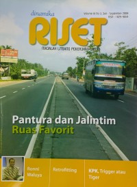 Image of Riset Volume VI Nomor 3, Juli - September 2008