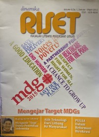 Image of Riset Volume X Nomor 1, Januari-Maret 2012