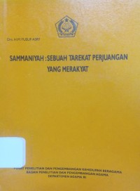 Image of Sammaniyah : Sebuah Tarekat Perjuangan Yang Merakyat