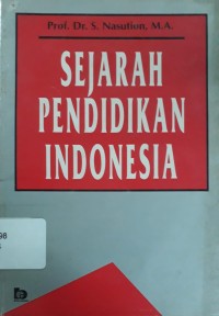 Image of Sejarah Pendidikan Indonesia