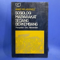 Image of Sosiologi Masyarakat Sedang Berkembang