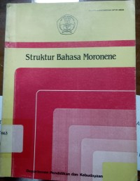 Image of Struktur Bahasa Moronene