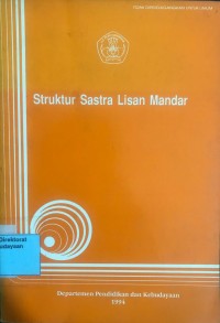Image of Struktur Sastra Lisan Mandar