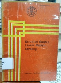 Image of Struktur Sastra Lisan Melayu Serdang