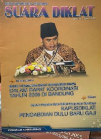 Image of Suara Diklat Edisi 3 Volume 2 Agustus 2006