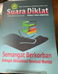 Image of Suara Diklat Volume 10 Edisi 3 / Juli - September 2015