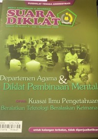 Image of Suara Diklat Volume III Nomor 3 Juli - September 2008