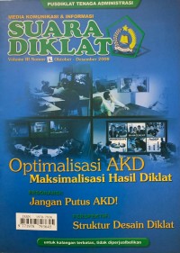 Image of Suara Diklat Volume III Nomor 4 Oktober- Desember 2008