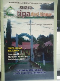 Image of Suara Tipa Dari Timur Edisi 1 Nomor 2, Januari S.D. April 2012