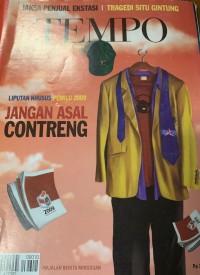 Image of Tempo Nomor 10 Edisi 30 Maret - 5 April 2009