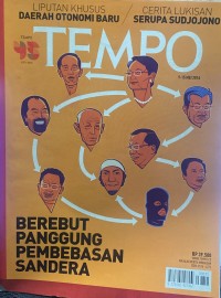Image of Tempo Nomor 11 Edisi 9-15 Mei 2016