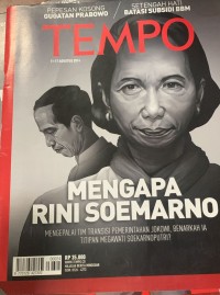Image of Tempo Nomor 24 Edisi 11 - 17 Agustus 2014
