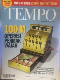 Image of Tempo Nomor 28 Edisi 3-9 September 2007