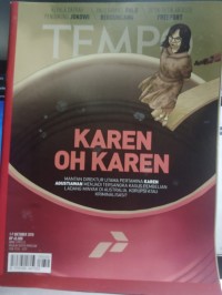 Image of Tempo Nomor 32 Edisi 1-7 Oktober 2018