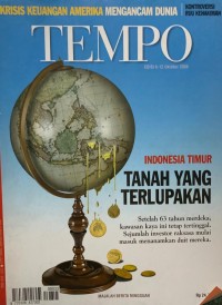 Image of Tempo Nomor 33 Edisi 6 -12 Oktober 2008
