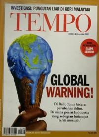 Image of Tempo Nomor 41 Edisi 3 - 9 Desember 2007