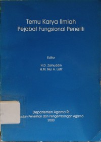 Image of Temu Karya Ilmiah Pejabat Fungsional Peneliti