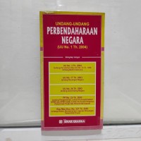 Image of Undang-Undang Perbendaharaan Negara