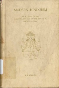 Image of Modern Hinduism: an account of the religion and life of the Hindus in Nothern India