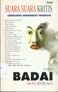 Image of Kapan Badai Akan Berlalu : Suara-Suara Kritis Cendekiawan Menghendaki Perubahan